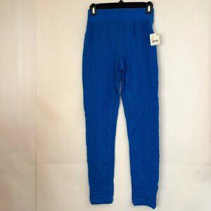 NWT FREE PEOPLE MOVEMENT Blue Leggings Size XS